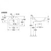Villeroy&Boch O.Novo umywalka wpuszczana w blat 41605501